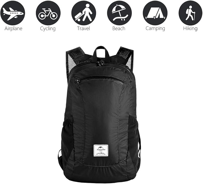 Naturehike 18L Lightweight Hiking Backpack, Waterproof Camping Packable - Image 5