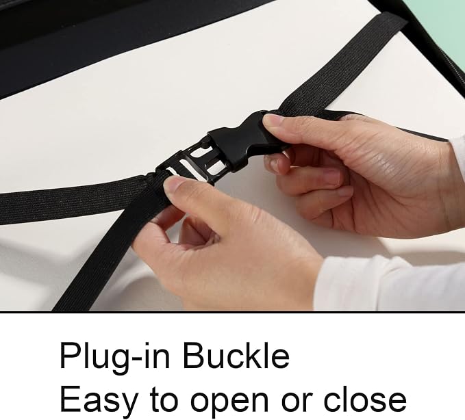 Acocony 11x17 Portfolio with Zipper Closure PP Material Oxford Cloth Edge - Image 5