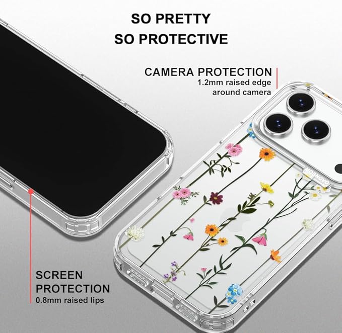 MOSNOVO for iPhone 17 Pro Case | Military Grade 6.6ft Drop Tested | Camera - Image 4