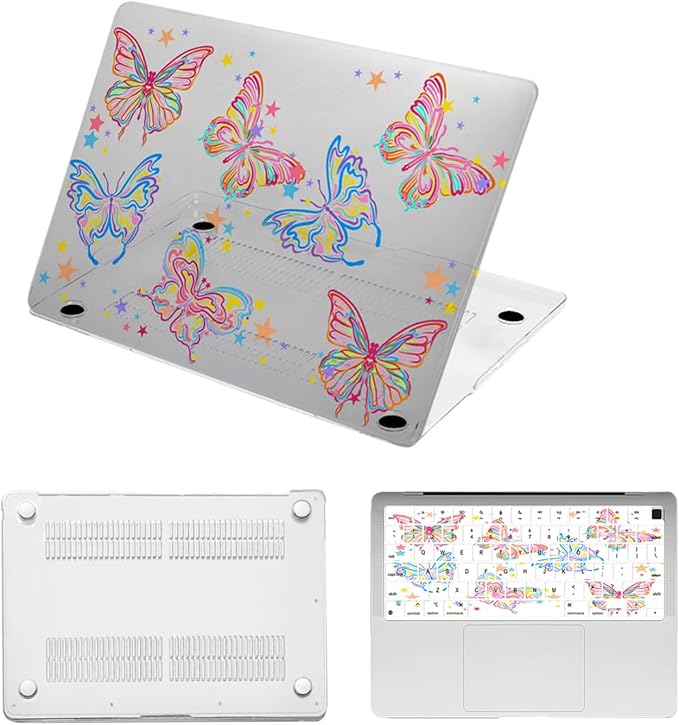 Printed Case for MacBook Air M1 13 inch 2020 2019 2018 Release, Aesthetic Hard by Unknown