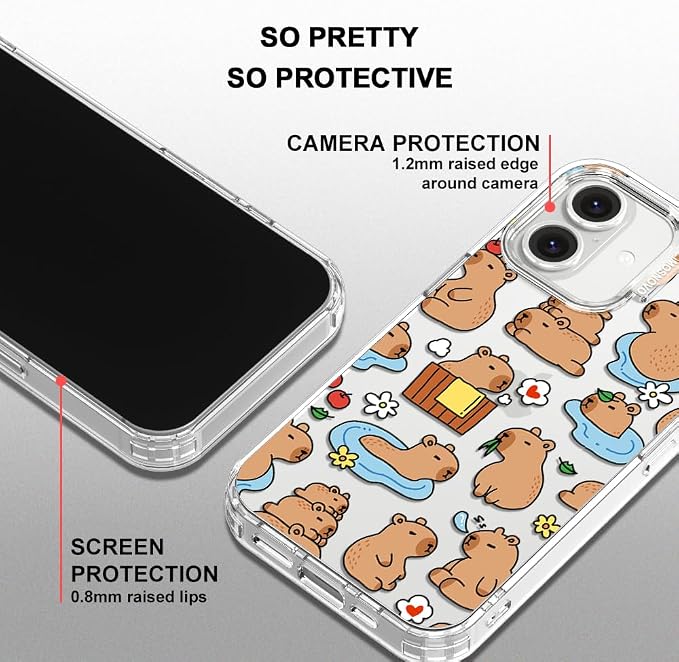 MOSNOVO for iPhone 16 Plus Case, Shockproof Military-Grade Protection 6.6ft - Image 4