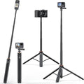 VRIG TP21 54inch Telescopic Selfie Stick Long by VRIGSelect
