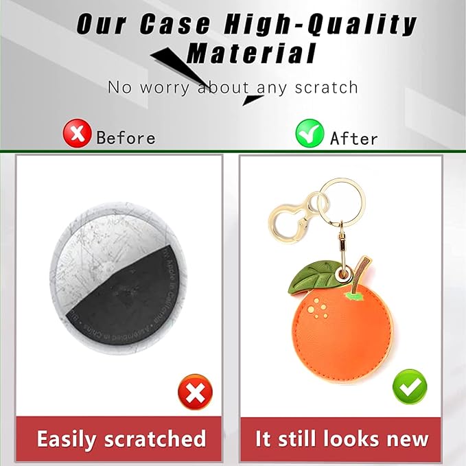Leather Keychain Holder Case Compatible - Image 4