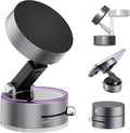 Vacuum Magnetic Phone Holder, Foldable Magnetic Suction Phone Mount, 360° by Unknown