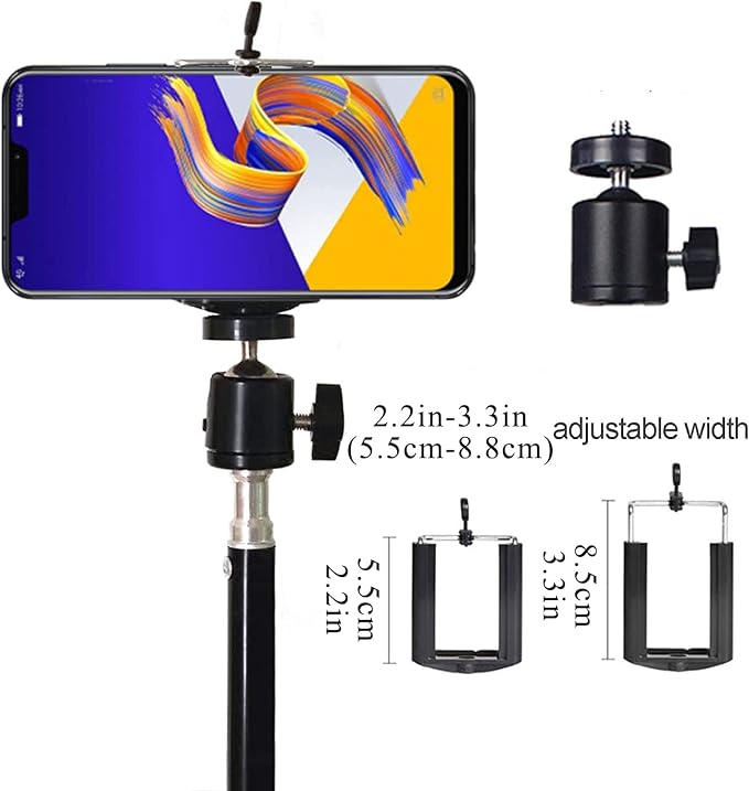 Coret Projector Tripod Stand, Portable Mount Floor Stand, Photography Light - Image 9