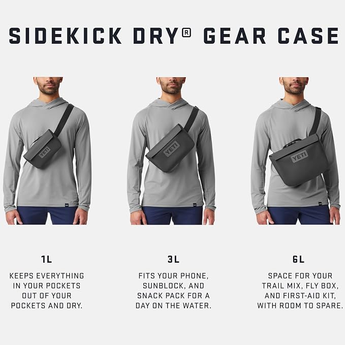 YETI Sidekick Dry Waterproof Gear Case and Bag Accessory - Image 9