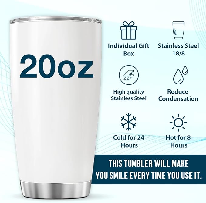 CUBICER Stronger Than The Storm Inspirational Quote 20 Oz Stainless Steel - Image 6