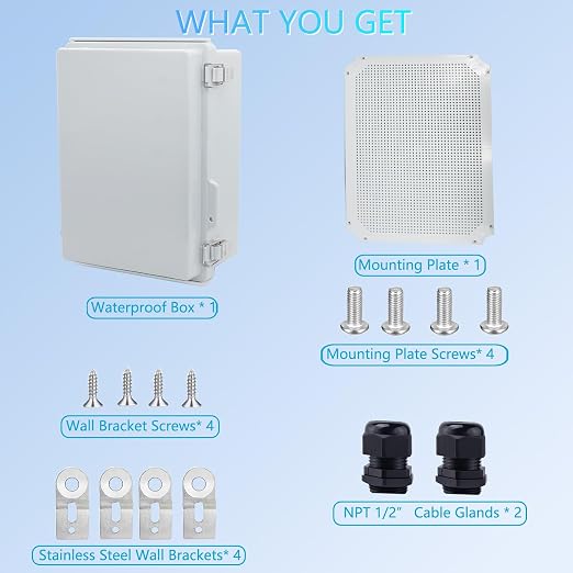 IP67 Waterproof Junction Box, ABS Plastic Electrical Enclosure - Image 7