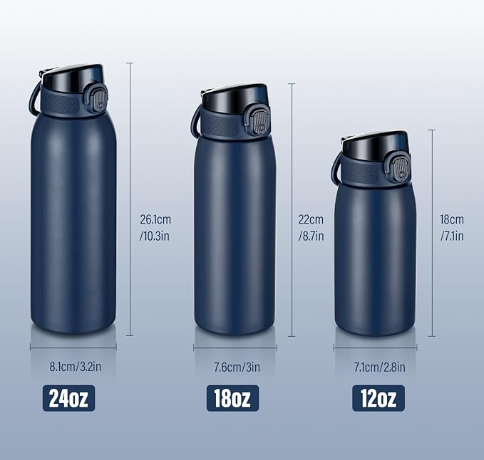 Insulated Water Bottle 18 oz - Image 7