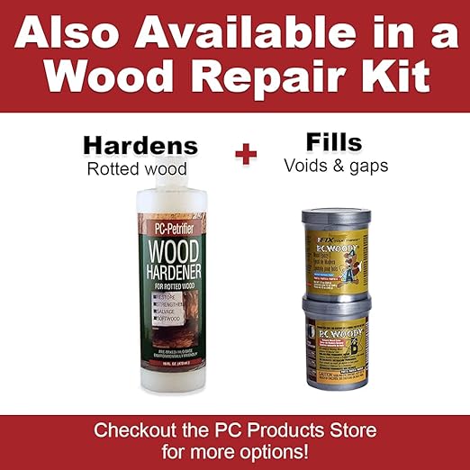 PC Products PC-Woody Wood Repair Epoxy Paste Two-Part 10 gal in Two Pails Tan - Image 6