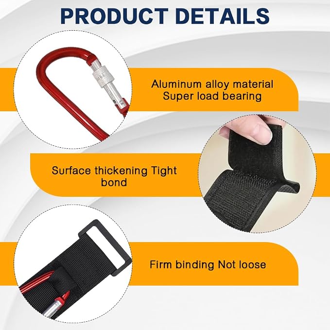 2 Pack UTV Hook for Hanging Headsets, Helmet and Goggles - Image 5