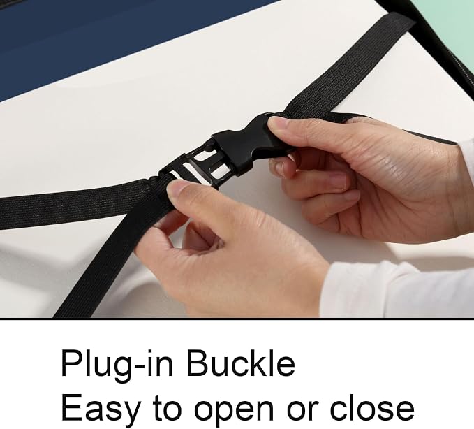 Acocony 11x17 Portfolio with Zipper Closure PP Material Oxford Cloth Edge - Image 5