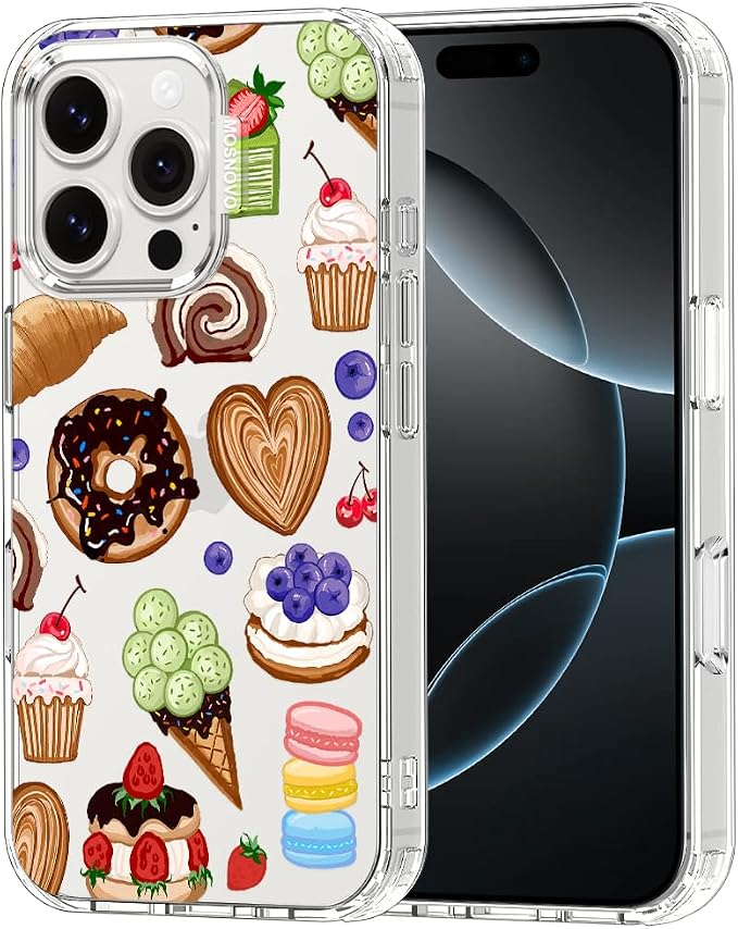 MOSNOVO for iPhone 16 Pro Case, Shockproof Military-Grade Protection 6.6ft Drop by Mosnovo