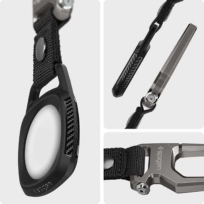 Spigen Life Carabiner Key Ring Clip, Car Keychain Clip, Bottle Opener Key Chain - Image 2