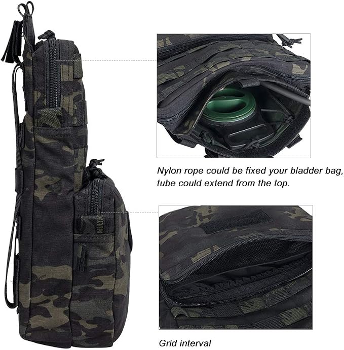 EXCELLENT ELITE SPANKER Tactical MOLLE Hydration Pack - Image 4