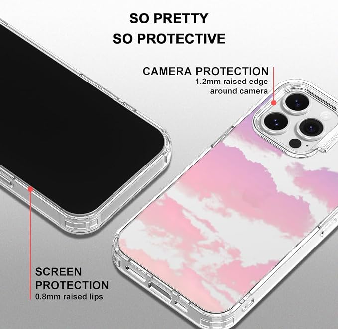MOSNOVO for iPhone 16 Pro Max Case, Shockproof Military-Grade Protection 6.6ft - Image 4