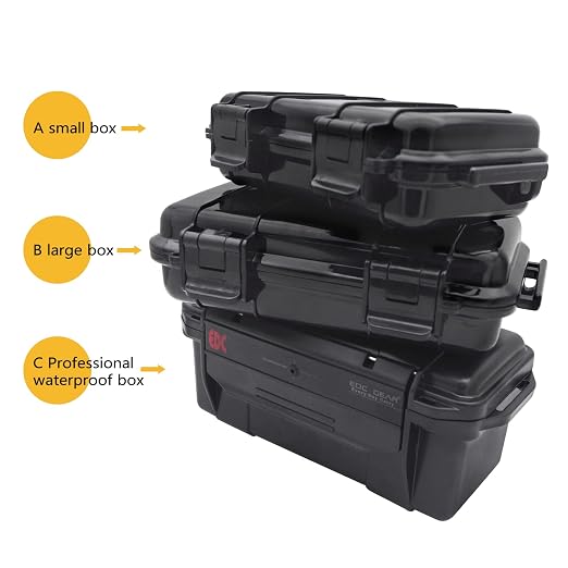SEIWEI Outdoor Sealed Waterproof Safety Case Plastic Tool Dry Storage Box - Image 3