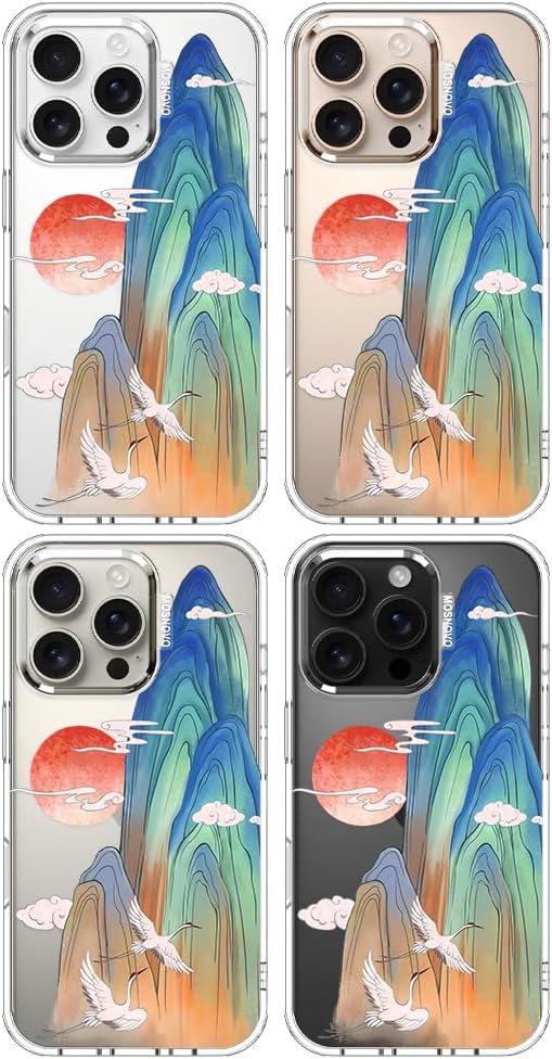 MOSNOVO for iPhone 16 Pro Case, Shockproof Military-Grade Protection 6.6ft Drop - Image 3