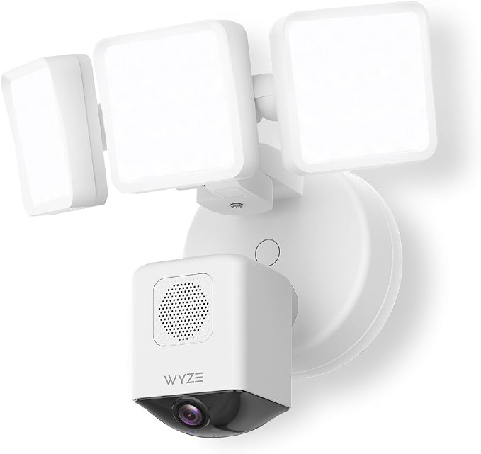 WYZE Floodlight Camera Pro, PCMag Editors' Choice 3000-Lumen LEDs, 2.5K HD by WYZE