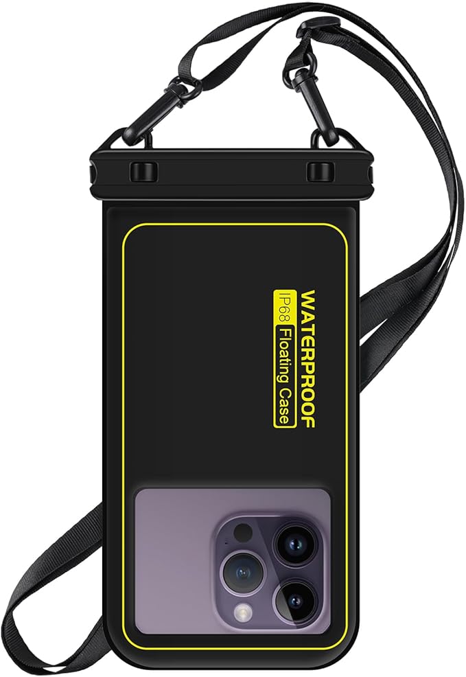 Waterproof Phone Pouch Floating, IP68 Waterproof Phone Case by RAZOBWS