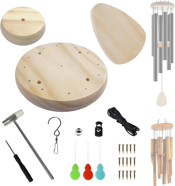 Wind Chime Replacement Parts, Wind Catcher, 19.6FT Nylon Cord, DIY Wind Chime by Unknown