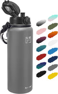 Fanhaw 40 oz Insulated Stainless Steel Water Bottle by FANHAW