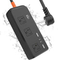 Outdoor Power Strip Weatherproof, IPX6 Waterproof Surge Protector by ZZJPowerStrip