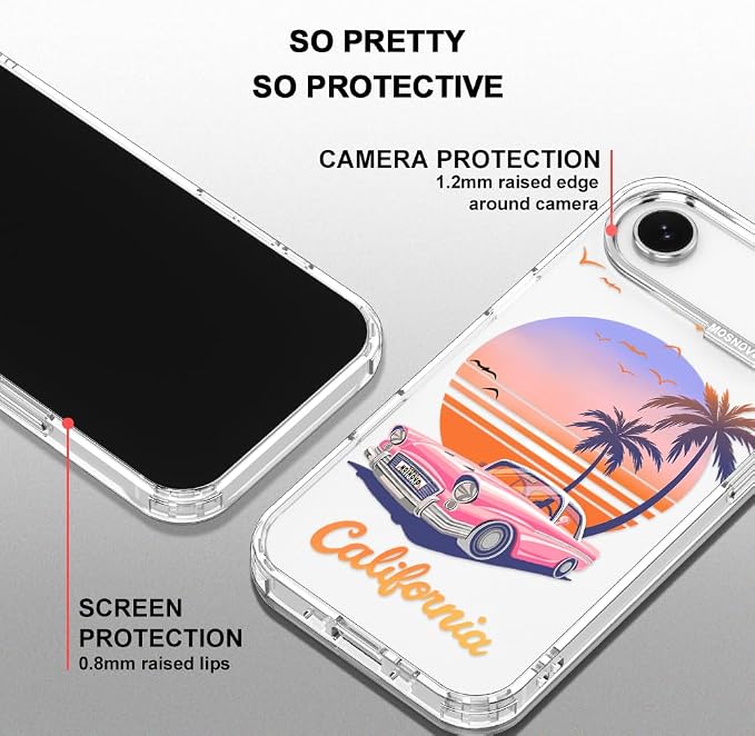 MOSNOVO for iPhone Air Case, Shockproof Military-Grade Protection 6.6ft Drop - Image 4