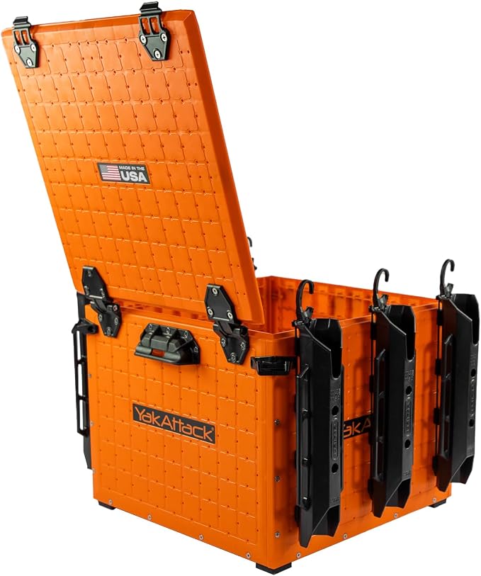 YakAttack BlackPak Pro 16" x 16" Kayak Fishing Crate - Image 3