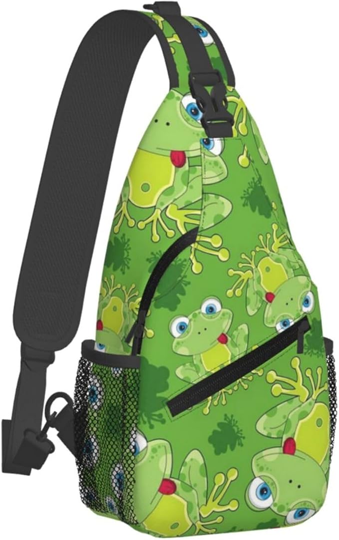 Cute Frog Sling Bag For Women & Men - Image 2