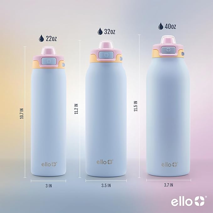 Ello Pop & Fill 22oz Stainless Steel Water Bottle - Image 6