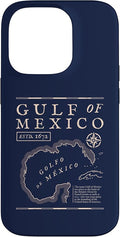 Gulf of Mexico 1672 Historic Map Case by Unknown