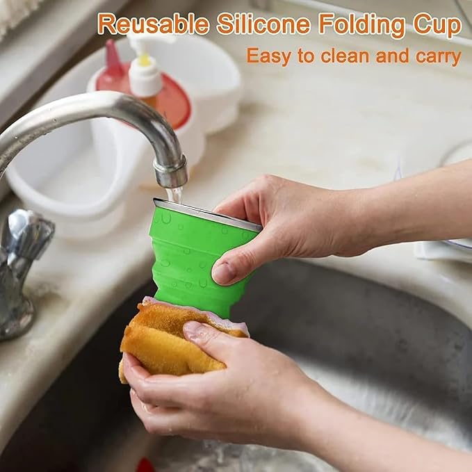Silicone Collapsible Cup, Collapsible Cups - Image 5