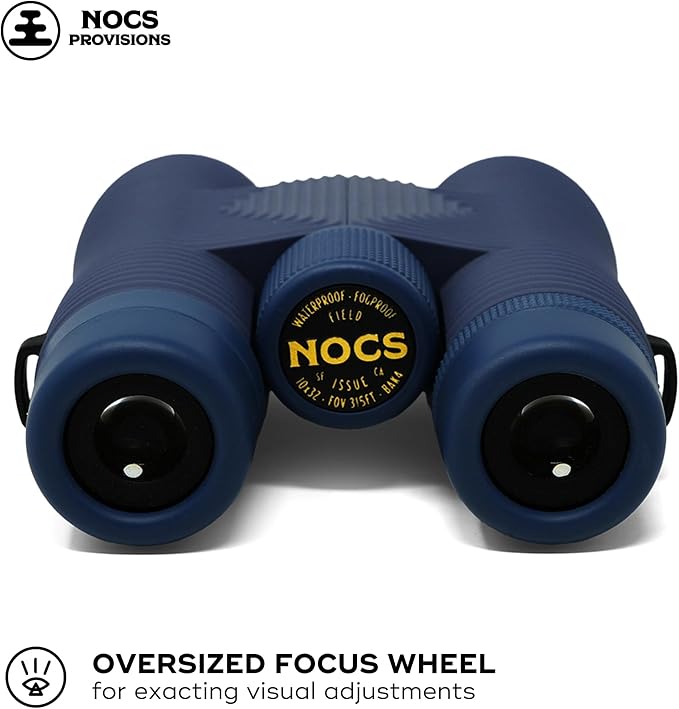 Nocs Provisions Field Issue Compact 10x32 Waterproof Binoculars, Shockproof - Image 2
