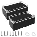 LeMotech Junction Box with Clear Cover IP65 Waterproof Project Box Dustproof by LeMotech