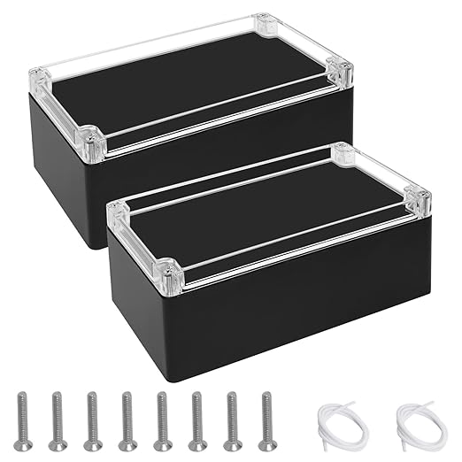 LeMotech Junction Box with Clear Cover IP65 Waterproof Project Box Dustproof by LeMotech