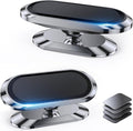 【2-PACK】Magnetic phone holder for car, iPhone Magnetic car mount for cell phone by Coolpow