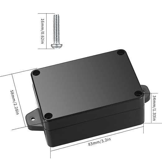 Project Box, IP65 Waterproof Electrical Boxes, ABS Plastic Dustproof Electrical - Image 2