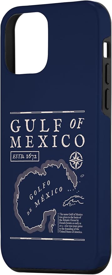 Gulf of Mexico 1672 Historic Map Case - Image 2