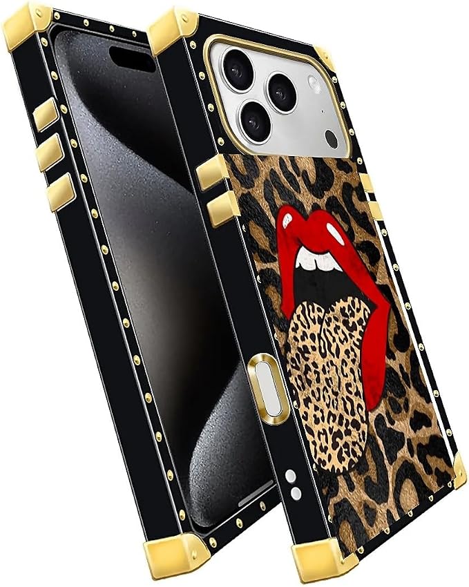 for iPhone 17 Pro Max Case Luxury Golden Decoration - Image 3
