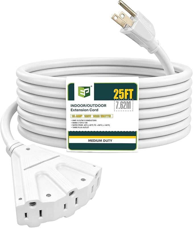 EP 25 Ft Outdoor Extension Cord by ENERGYPRO