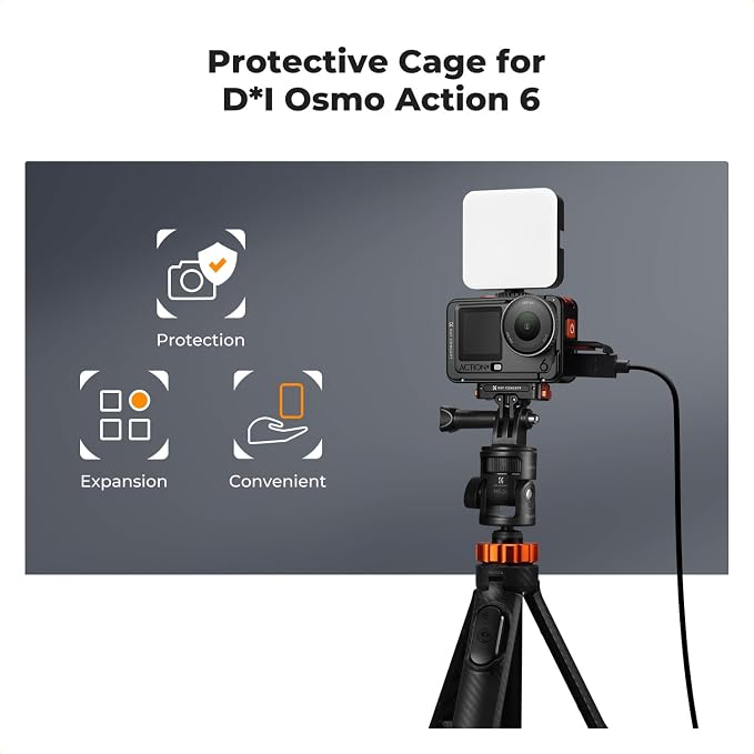 K&F CONCEPT Aluminum Alloy Camera Cage Compatible - Image 2