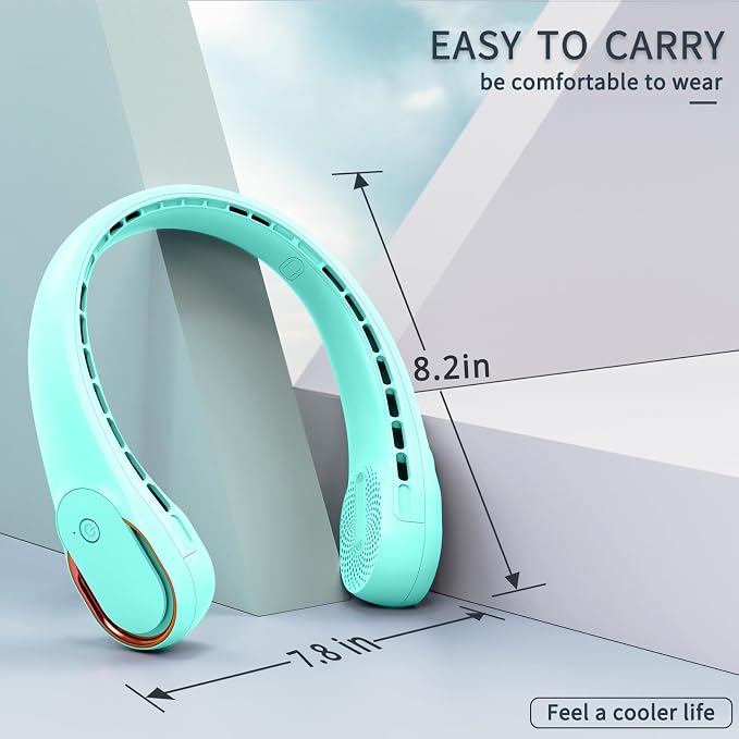 ASNUG Portable Neck Fan, Neck Fans - Image 6