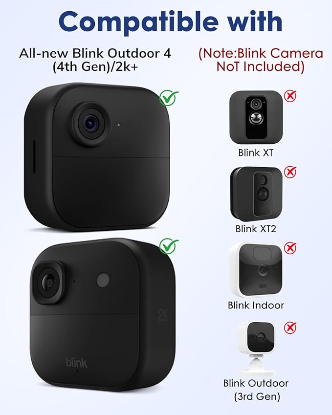 Camera Ground Stake Mount for Blink Outdoor 4/ 2K+, Metal Spike Pole Mount - Image 2