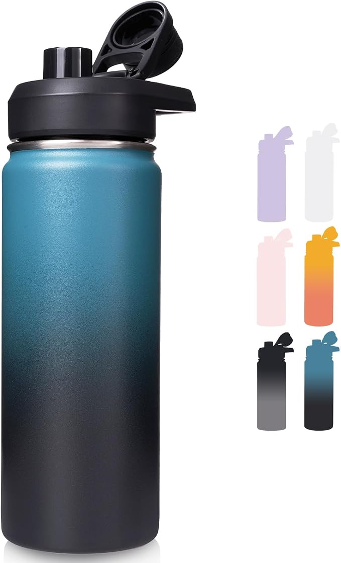 Fijinhom 18 oz Insulated Water Bottle by Fijinhom