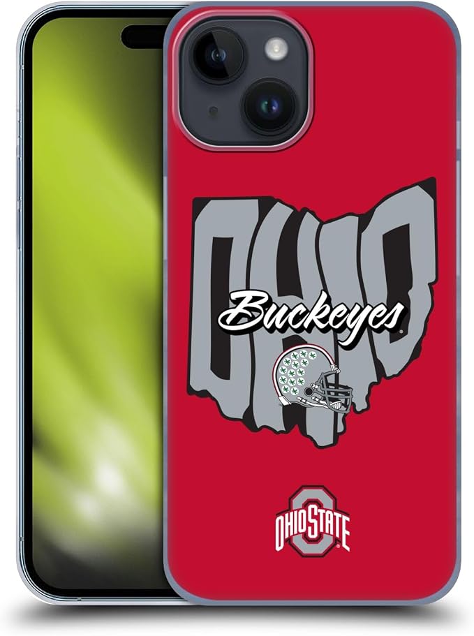 Head Case Designs Officially Licensed Ohio State University Map Football by CaseDesigns