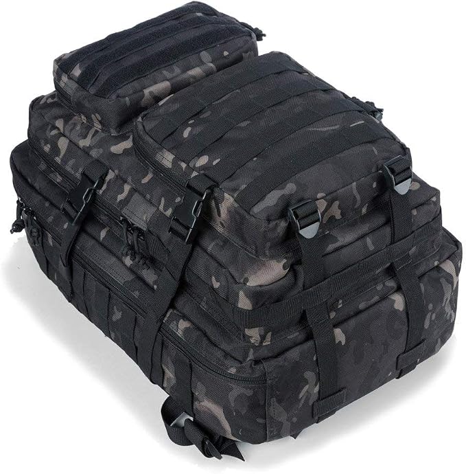 REEBOW GEAR Military Tactical Backpack Large Army 3 Day Assault Pack Molle Bag - Image 6