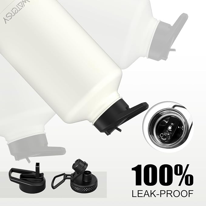 87oz Insulated Water Bottle, BPA Free&Leak Proof, 1.5 Gallon Stainless Steel - Image 5