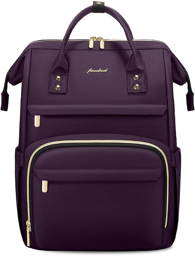 Focdod Laptop Backpack for Women Work Bags by FOCDOD