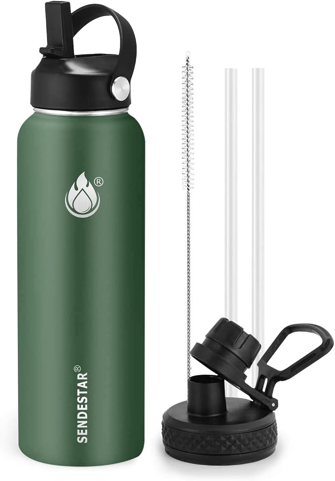Insulated Water Bottle 40 oz by Sendestar